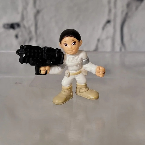 STAR Wars Galactic Heroes Set of 5 Action Figures Stormtrooper Padme Clone Troop - Picture 4 of 6